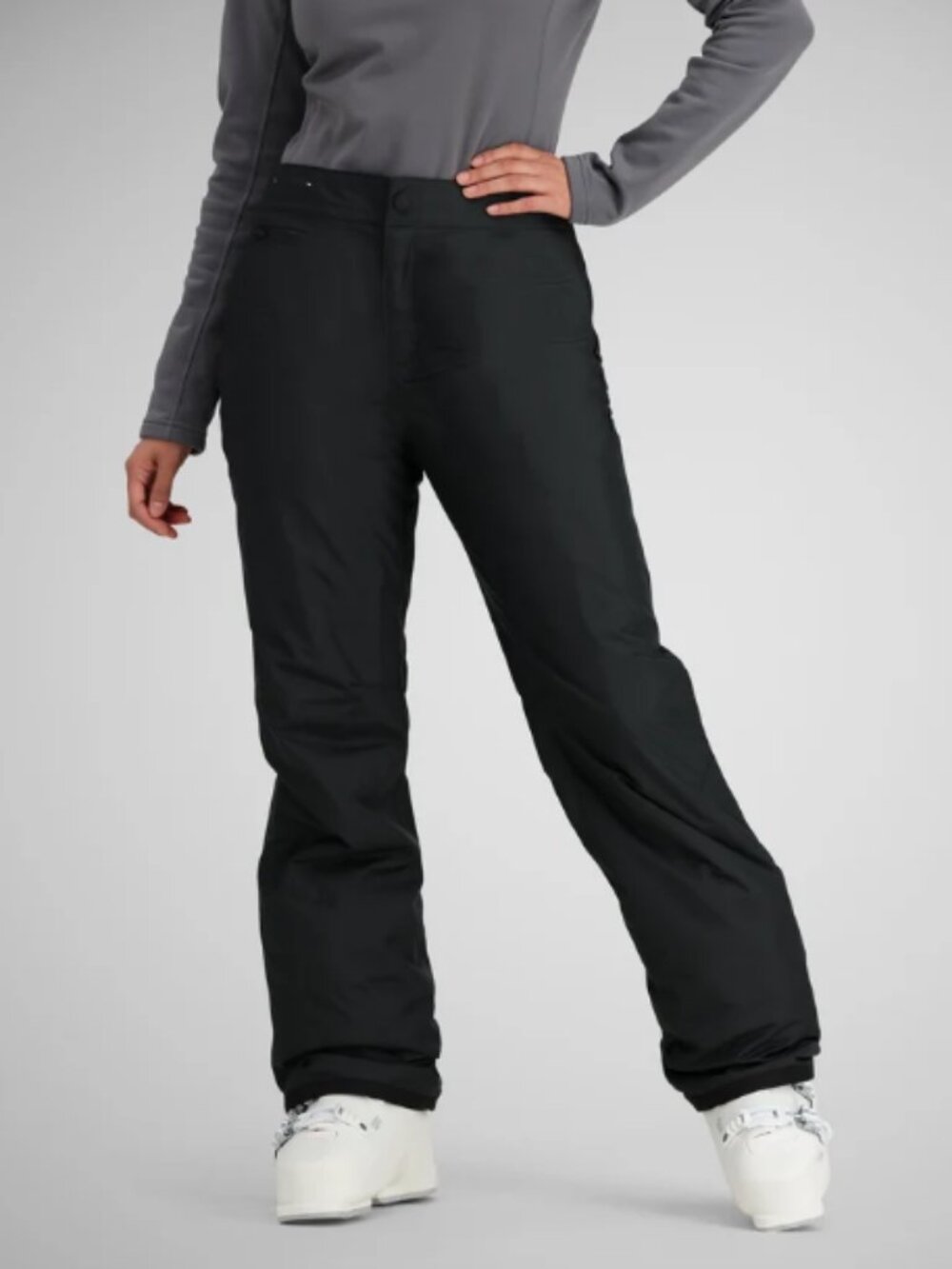 Obermeyer Sugarbush Black Insulated Ski Pants Waterproof Snowboard Size 8